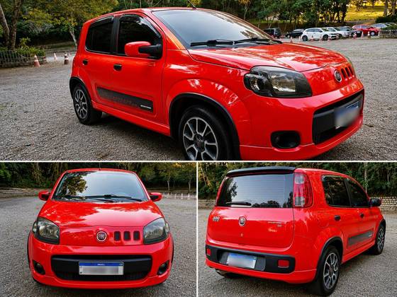 FIAT UNO 1.4 EVO SPORTING 8V FLEX 4P MANUAL FIAT UNO 1.4 EVO SPORTING 8V FLEX 4P MANUAL